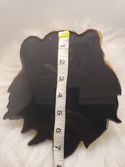 RESIN LION HEAD